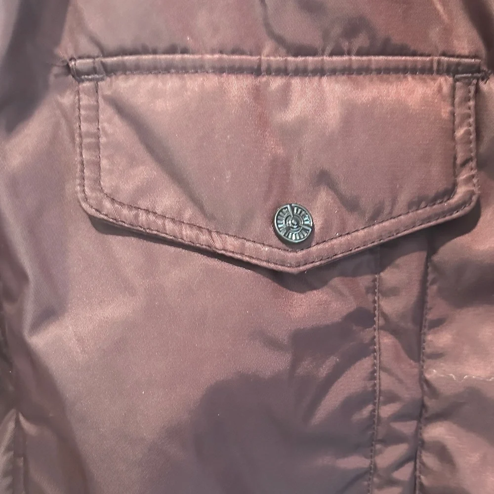 Women's Maroon Insulated Ski Jacket - Picture 4 of 16